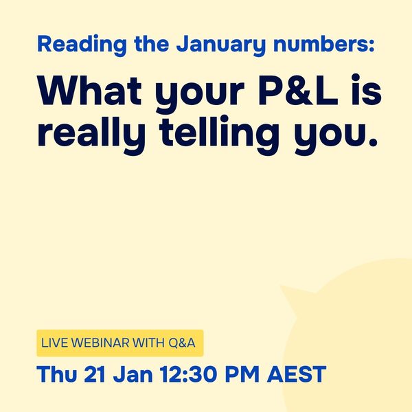 Reading the January numbers: What your PandL is really telling you, Thursday 21 January 2027